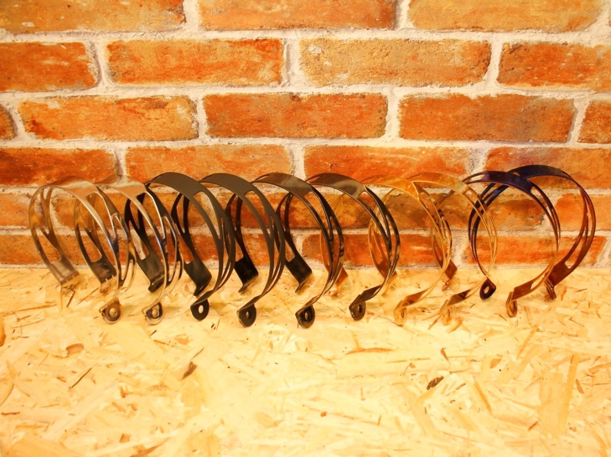 画像4: バンブルビー サイレンサーバンド 2本セット（チタンカラー/ステンブラック/ペイントブラック/ゴールド/スタンダード） (4)