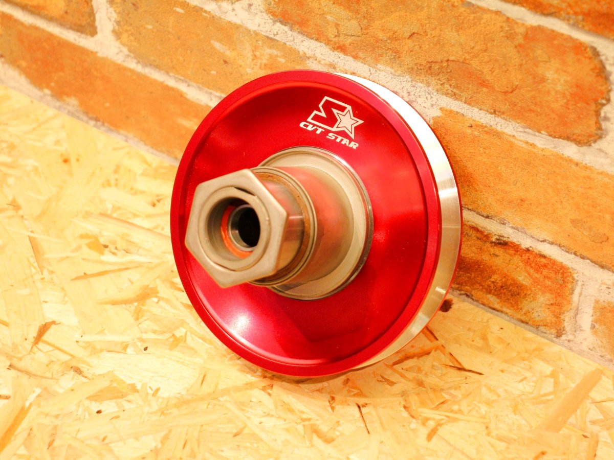 画像3: CVTSTAR アルミセカンダリー （ブラック/レッド/ゴールド）  [シグナスX・BW'S125] (3)