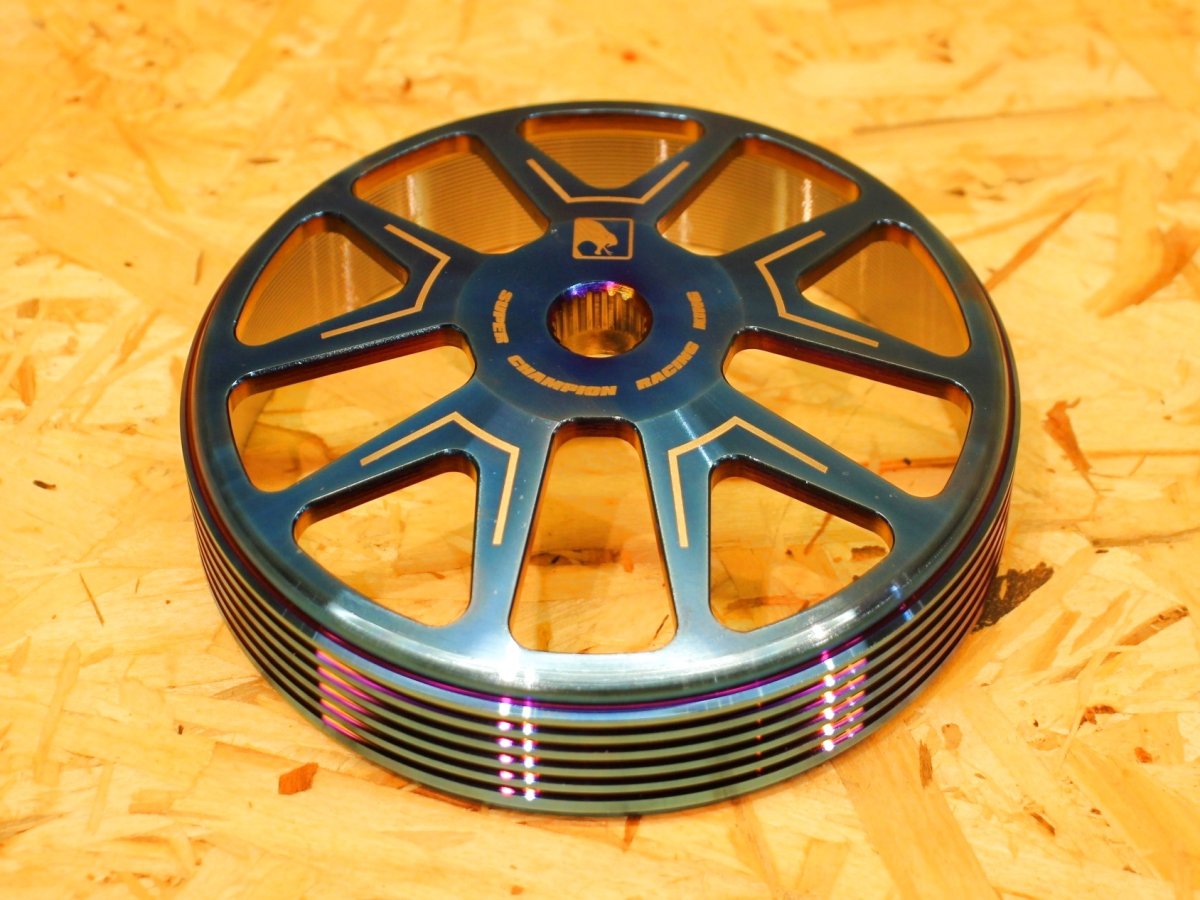 画像2: SCRK 強化クラッチキットチタンカラー [シグナスグリファス・3型BW'S125・NMAX125/155・トリシティ125/155・X FORCE・FORCE2.0・AEROX155] (2)