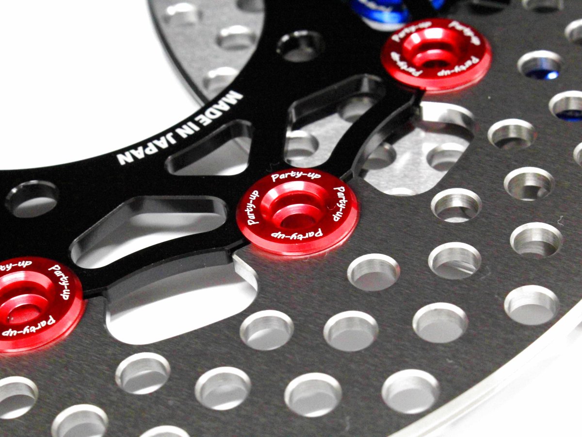 画像4: Partyup フルフローティングレーシングディスク2 245mm [シグナスX・1.2型BW'S125] (4)