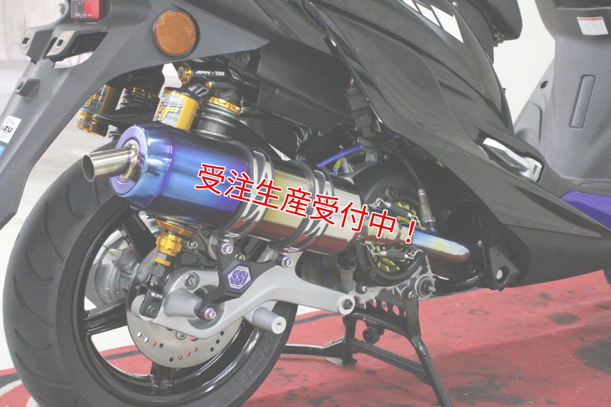 画像1: Bumblebee SS1チタン [シグナスX・BW'S125][125cc〜158cc用] (1)