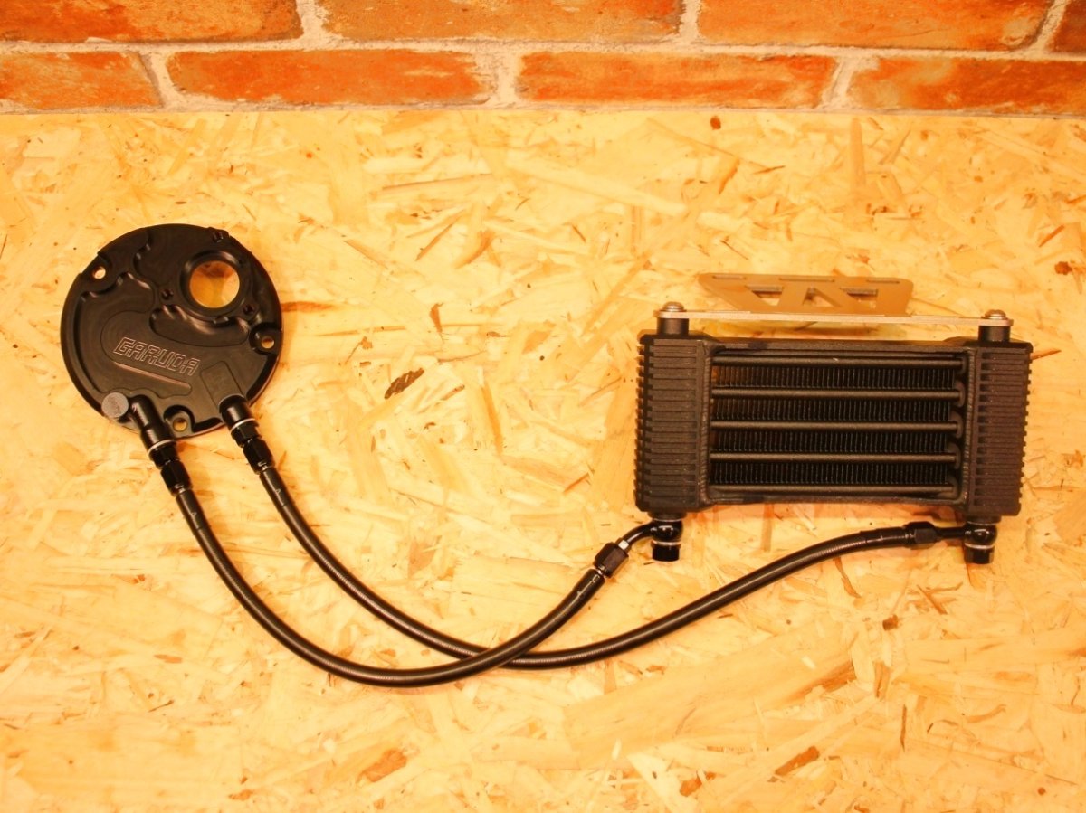 画像3: GARUDA オイルクーラーキット [シグナスX/BW'S125]（クーラーポジション） (3)