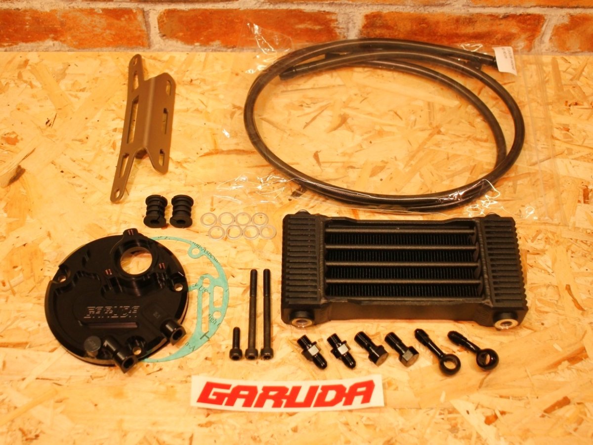 画像2: GARUDA オイルクーラーキット [シグナスX/BW'S125]（クーラーポジション） (2)