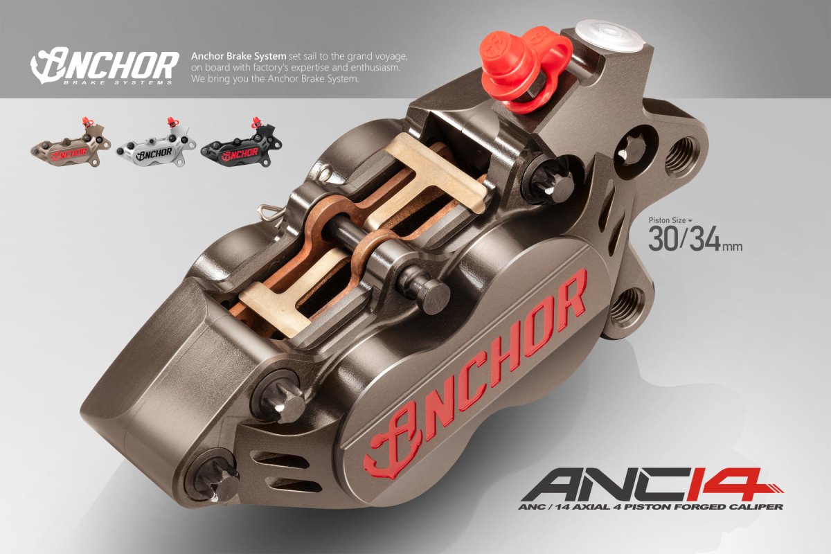 画像3: ANCHOR ANC14 40mmピッチ4potキャリパー (3)