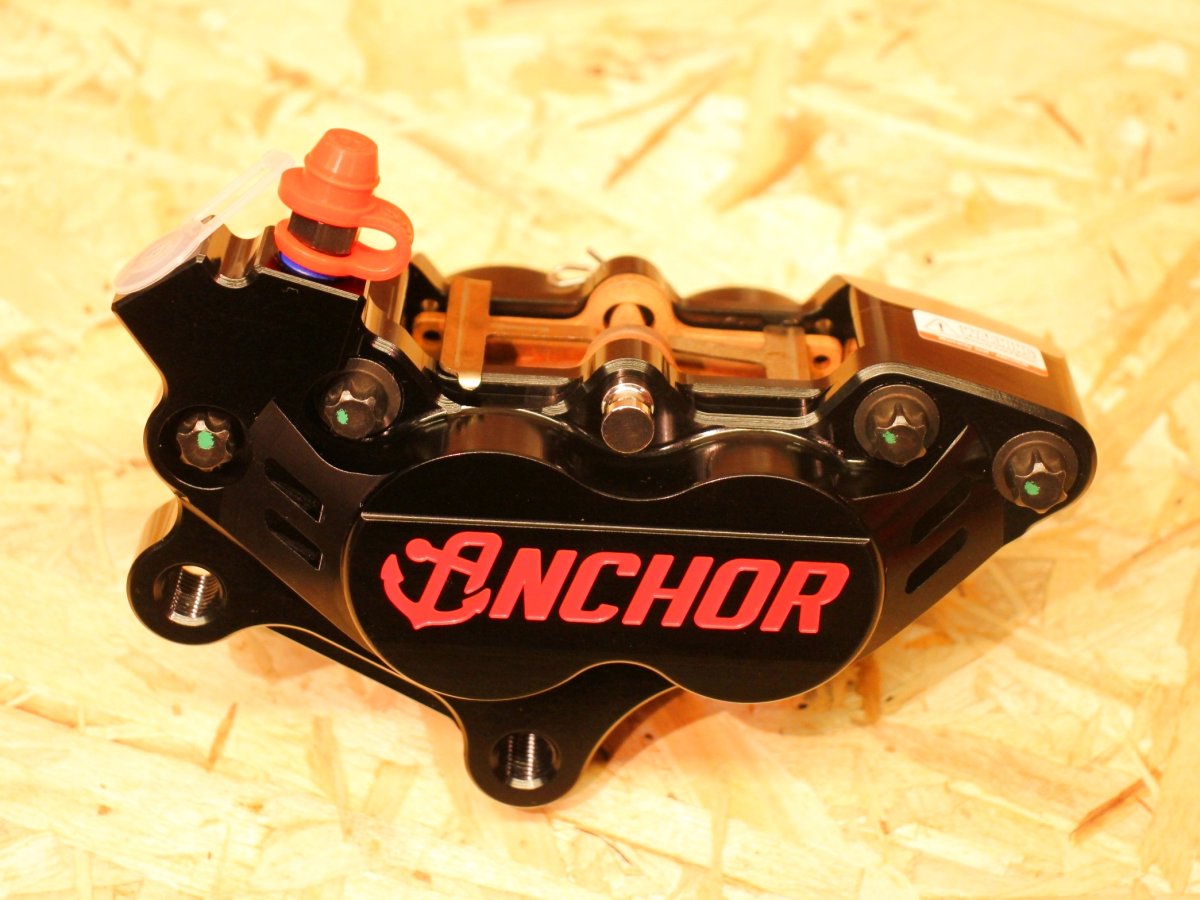 画像6: ANCHOR ANC42 マジェスティSフロント用 サポート不要4POTキャリパー (6)