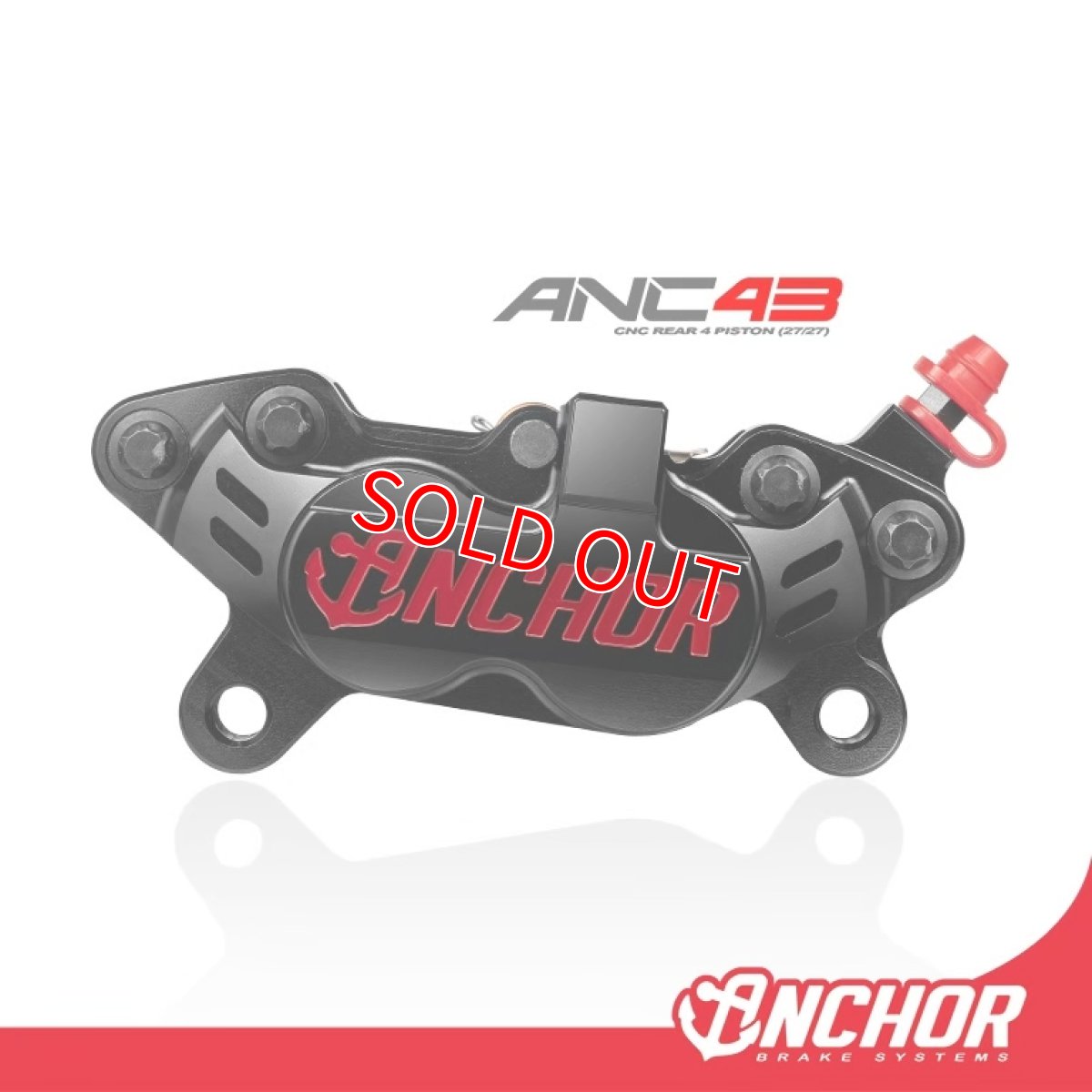 画像3: ANCHOR ANC43 マジェスティSリア用 サポート不要4POTキャリパー (3)