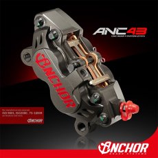 画像2: ANCHOR ANC43 マジェスティSリア用 サポート不要4POTキャリパー (2)