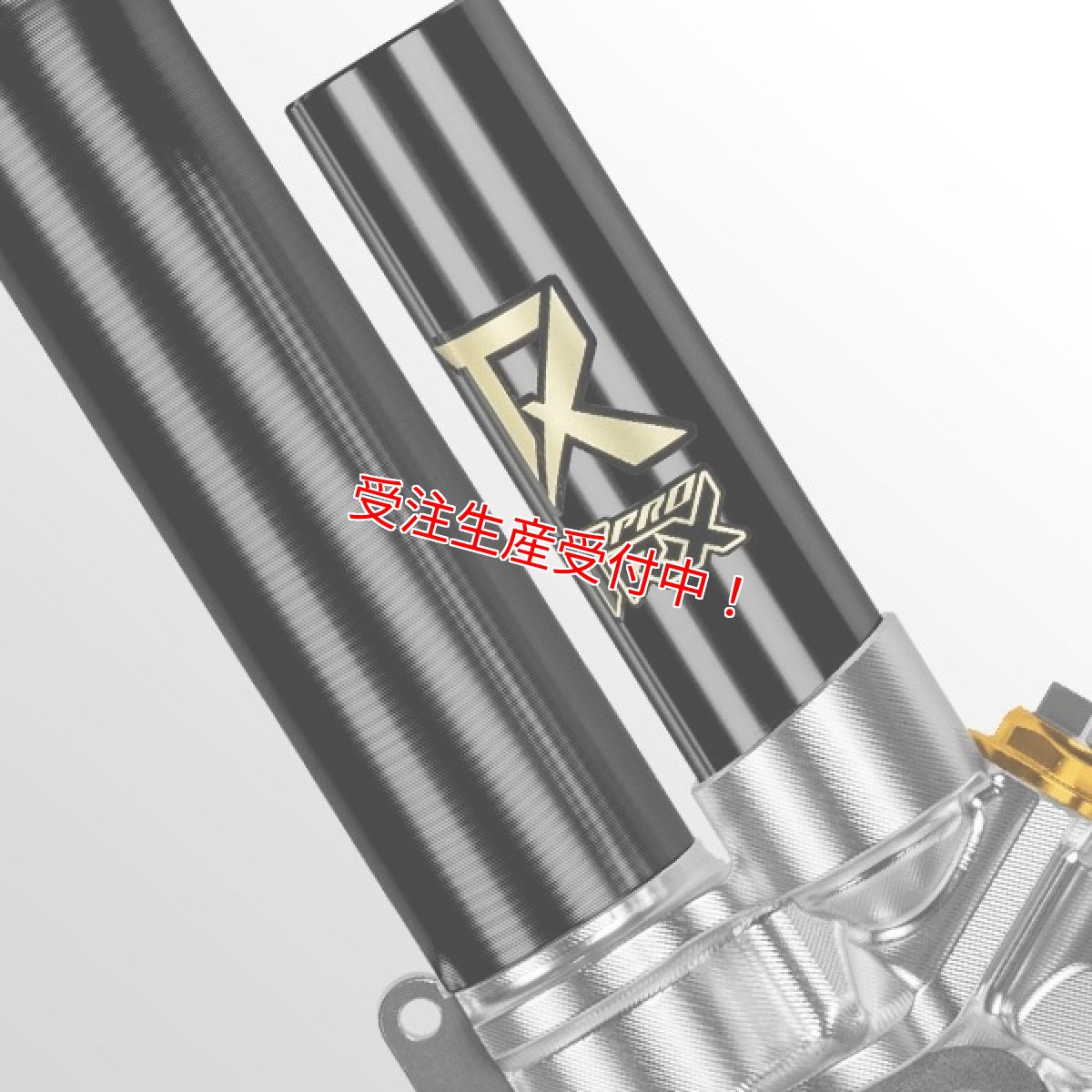 画像2: Savage Bull TRX-PRO 4wayフルアジャスタブルフロントフォーク［グリファス/X FORCE/マジェスティS］ (2)