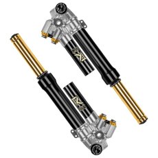 画像1: Savage Bull TRX-PRO 4wayフルアジャスタブルフロントフォーク［グリファス/X FORCE/マジェスティS］ (1)