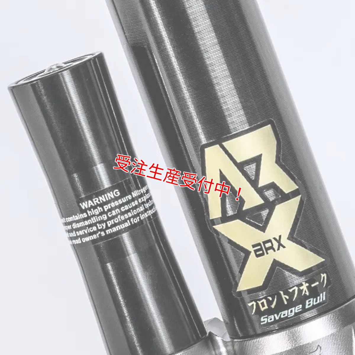 画像2: Savage Bull ARX-PRO フルアジャスタブルフロントフォーク［シグナスX/BW'S125］ (2)