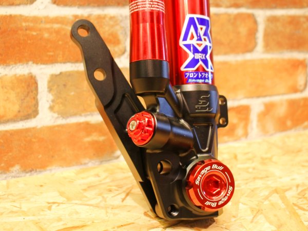 シグナスX 4.5型用Savage Bull ARXフロントフォーク シグナスX・BW'S125のカスタムパーツショップ [ Partyup / パーティー