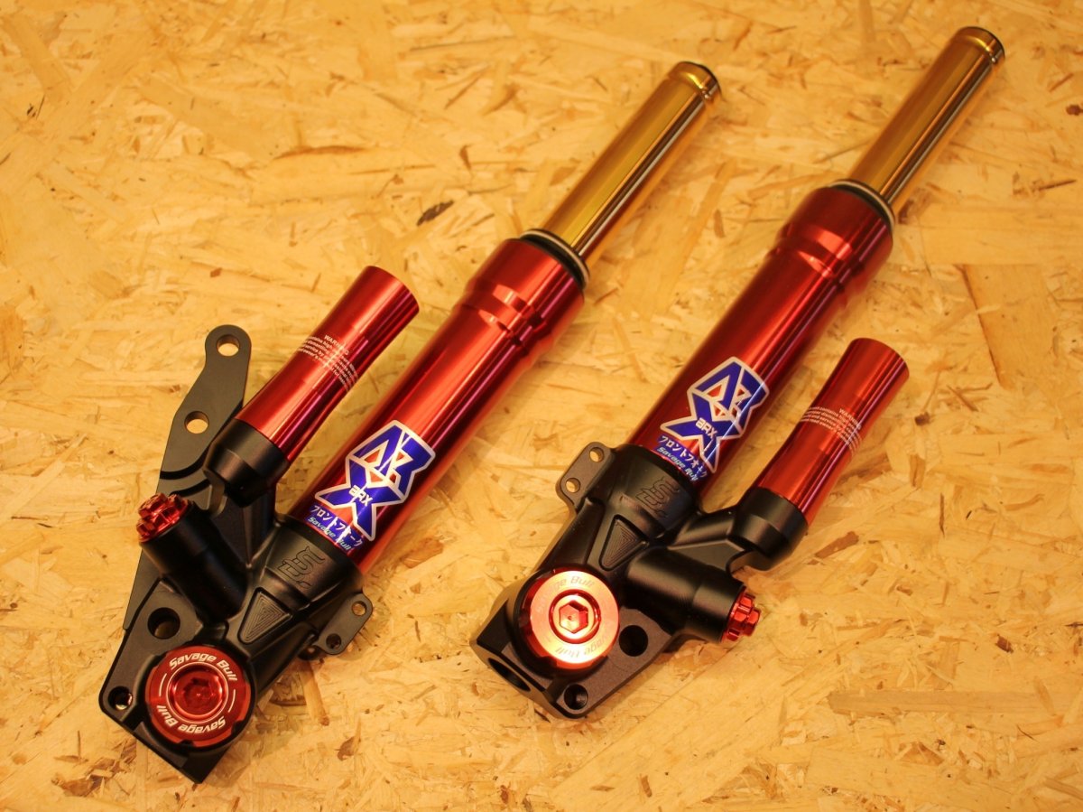 画像1: Savage Bull ARX-CLASSIC フロントフォーク［シグナスX/BW'S125］ (1)