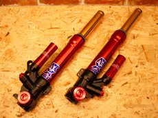 画像1: Savage Bull ARX-CLASSIC フロントフォーク［グリファス/X FORCE/マジェスティS］ (1)