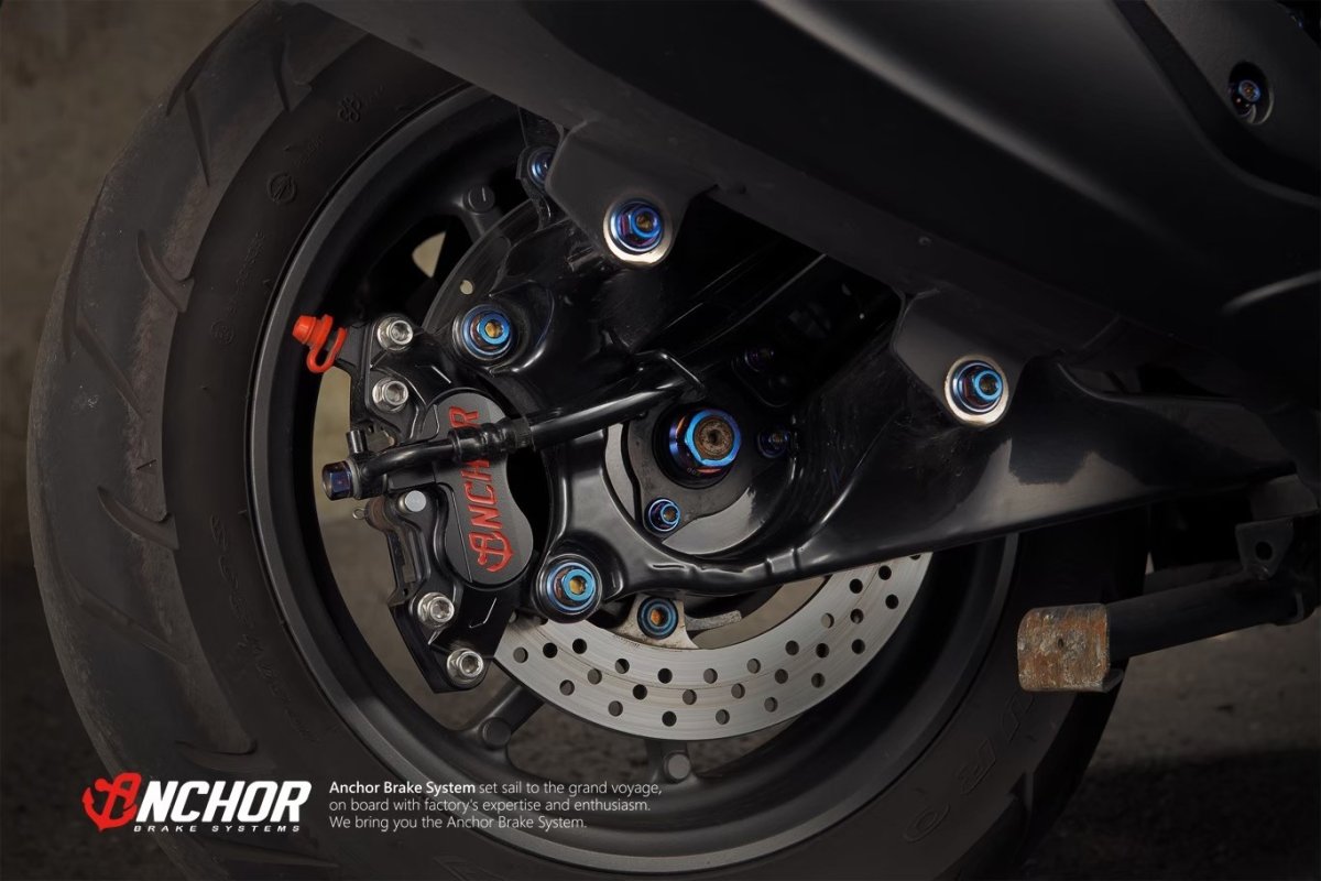 画像8: ANCHOR ANC69 グリファス/X FORCEリア用 サポート不要4POTキャリパー (8)