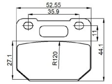 画像2: ANCHOR RG125タイプ スポーツセラミックブレーキパッド  (2)