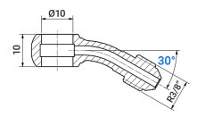 画像11: GARUDA バンジョーアダプター（ブラック/レッド） (11)