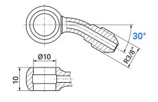画像19: GARUDA バンジョーアダプター（ブラック/レッド） (19)