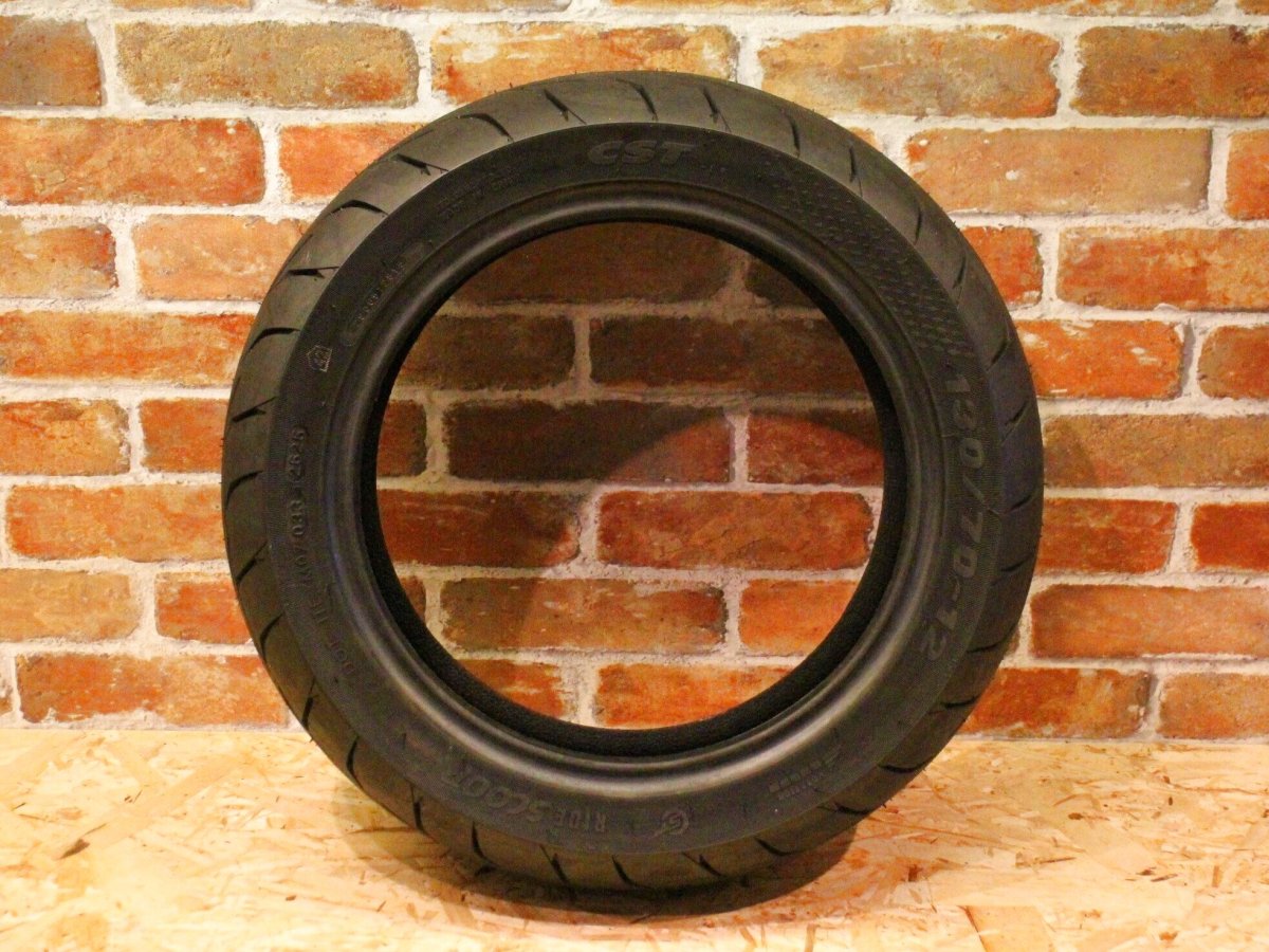 画像2: CST CM-SC01 セミレーシングタイヤ 130/70-12 (2)