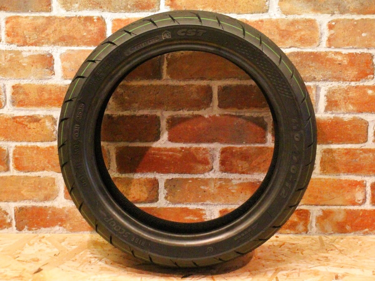 画像2: CST CM-SC01 セミレーシングタイヤ 110/70-12 (2)