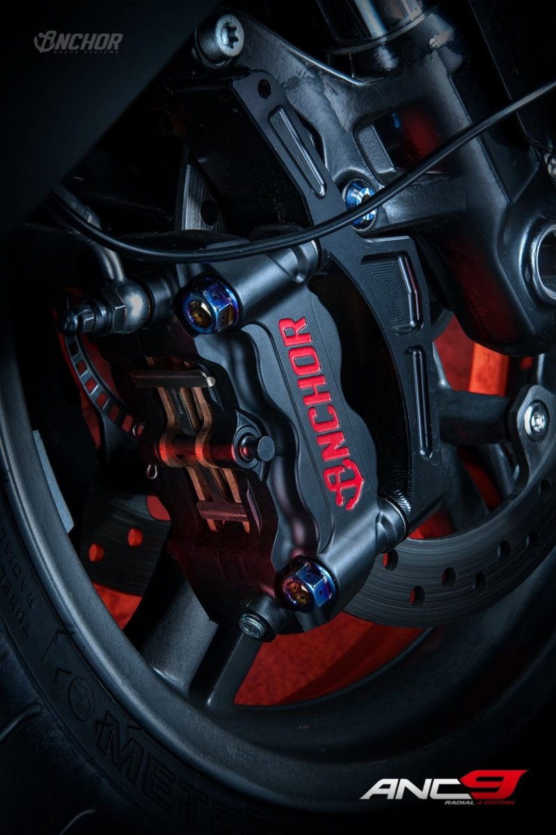 画像8: yutakaチャンネル カ〇アゲ企画 12％off！ANCHOR ANC9 100mmピッチ4potラジアルキャリパー (8)