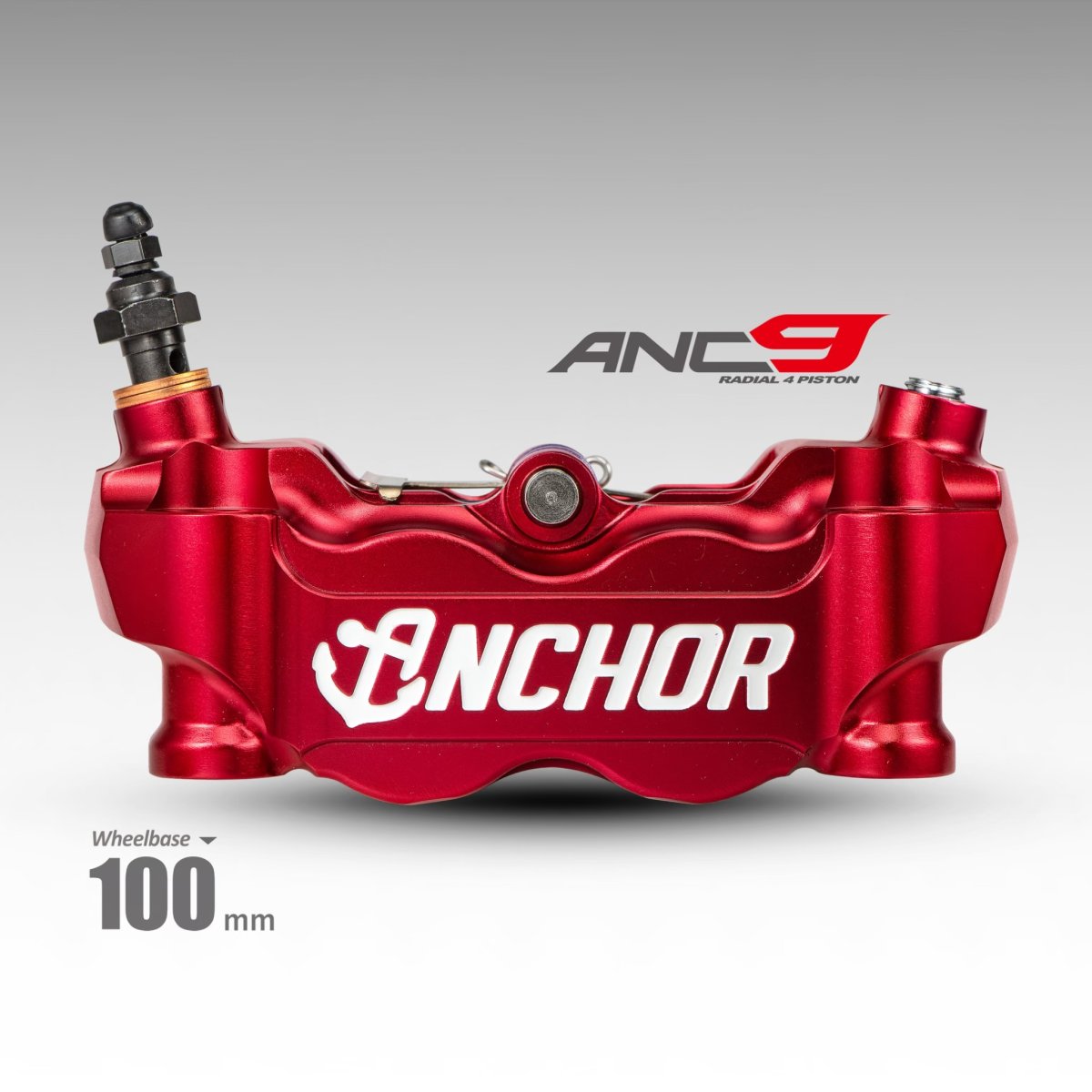 画像3: yutakaチャンネル カ〇アゲ企画 12％off！ANCHOR ANC9 100mmピッチ4potラジアルキャリパー (3)
