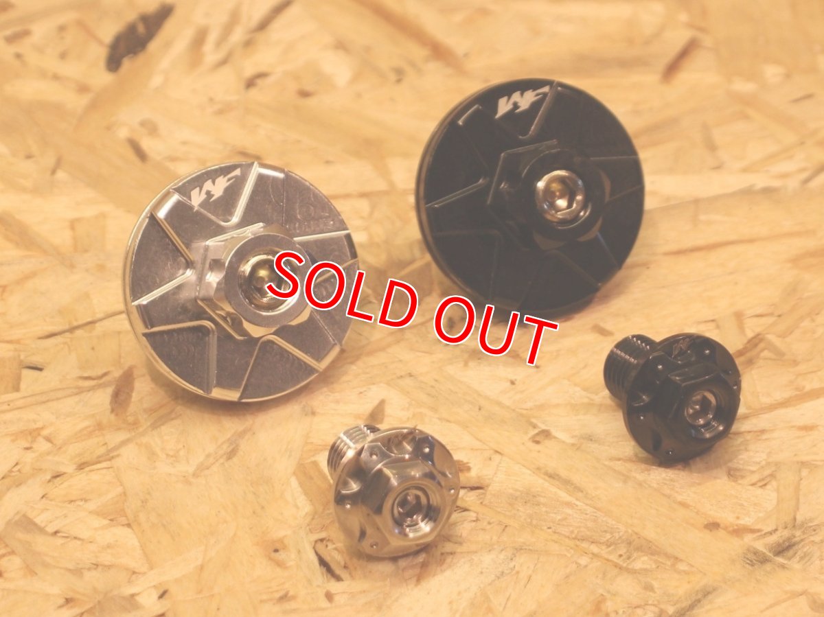 画像2: WF マグネットエンジンオイルドレンボルト＆ストレーナードレンセット（ブラック/シルバー） (2)