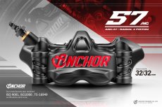 画像9: yutakaチャンネル カ〇アゲ企画 12％off！ANCHOR ANC57 100mmピッチ4potラジアルキャリパー (9)