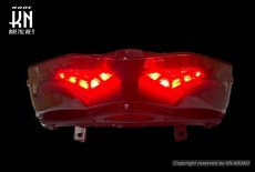 画像13: KN企画 LEDテールアッセン（クリアーレッド/スモークレッド） [4型シグナスX] (13)