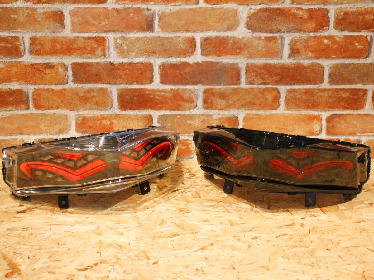 画像1: KN企画 LEDテールアッセン（クリアーレッド/スモークレッド） [4型シグナスX] (1)