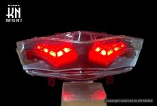 画像11: KN企画 LEDテールアッセン（クリアーレッド/スモークレッド） [4型シグナスX] (11)