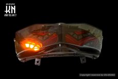 画像14: KN企画 LEDテールアッセン（クリアーレッド/スモークレッド） [4型シグナスX] (14)