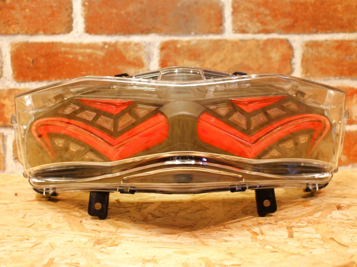 画像5: KN企画 LEDテールアッセン（クリアーレッド/スモークレッド） [4型シグナスX] (5)