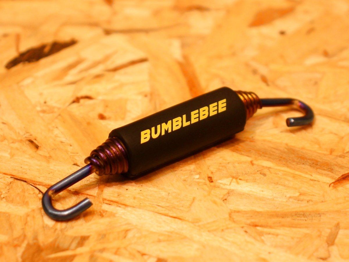 画像1: バンブルビー チタンカラーマフラースプリング [1本] (1)