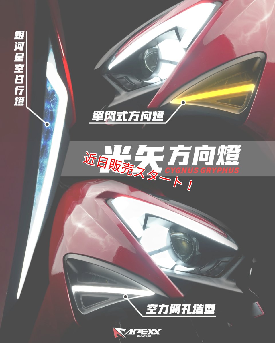 画像3: APEXX ベクターウインカー [シグナスグリファス] (3)