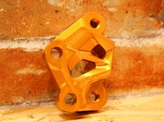 画像5: Krace 40mmピッチキャリパーサポート 245mmディスク（ブラック/ガンメタ/シルバー/ゴールド/レッド/ブルー） [シグナスグリファス/3型BW'S125/X FORCE] (5)