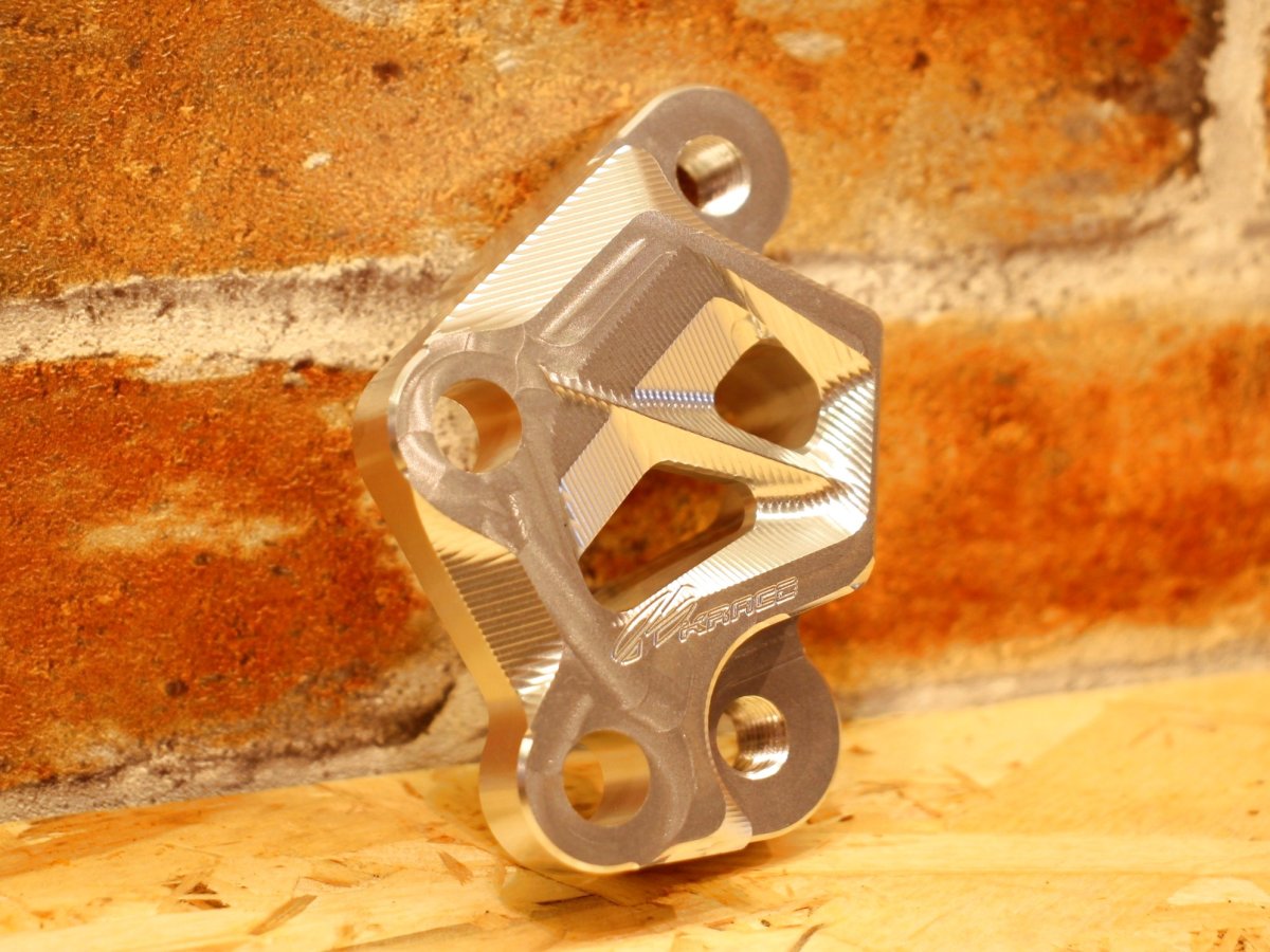 画像3: Krace 40mmピッチキャリパーサポート 245mmディスク（ブラック/ガンメタ/シルバー/ゴールド/レッド/ブルー） [シグナスグリファス/3型BW'S125/X FORCE] (3)