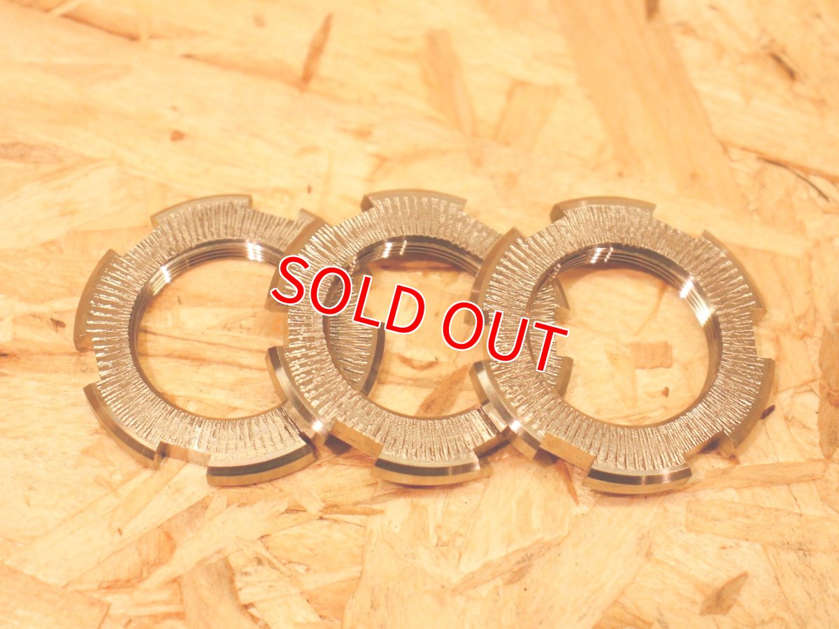 画像3: PK7 チタンステムナットセット 無色 [シグナスX・BW'S125] (3)