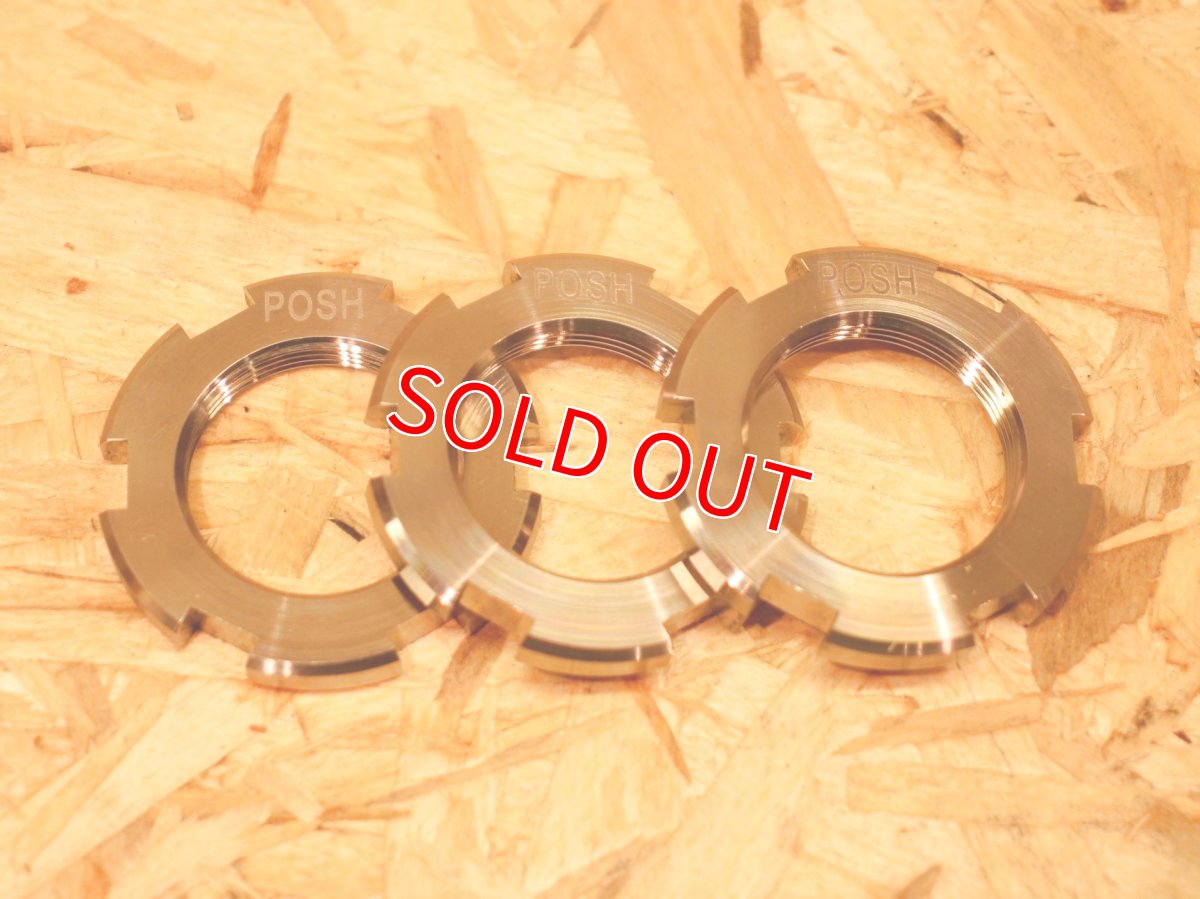 画像2: PK7 チタンステムナットセット 無色 [シグナスX・BW'S125] (2)