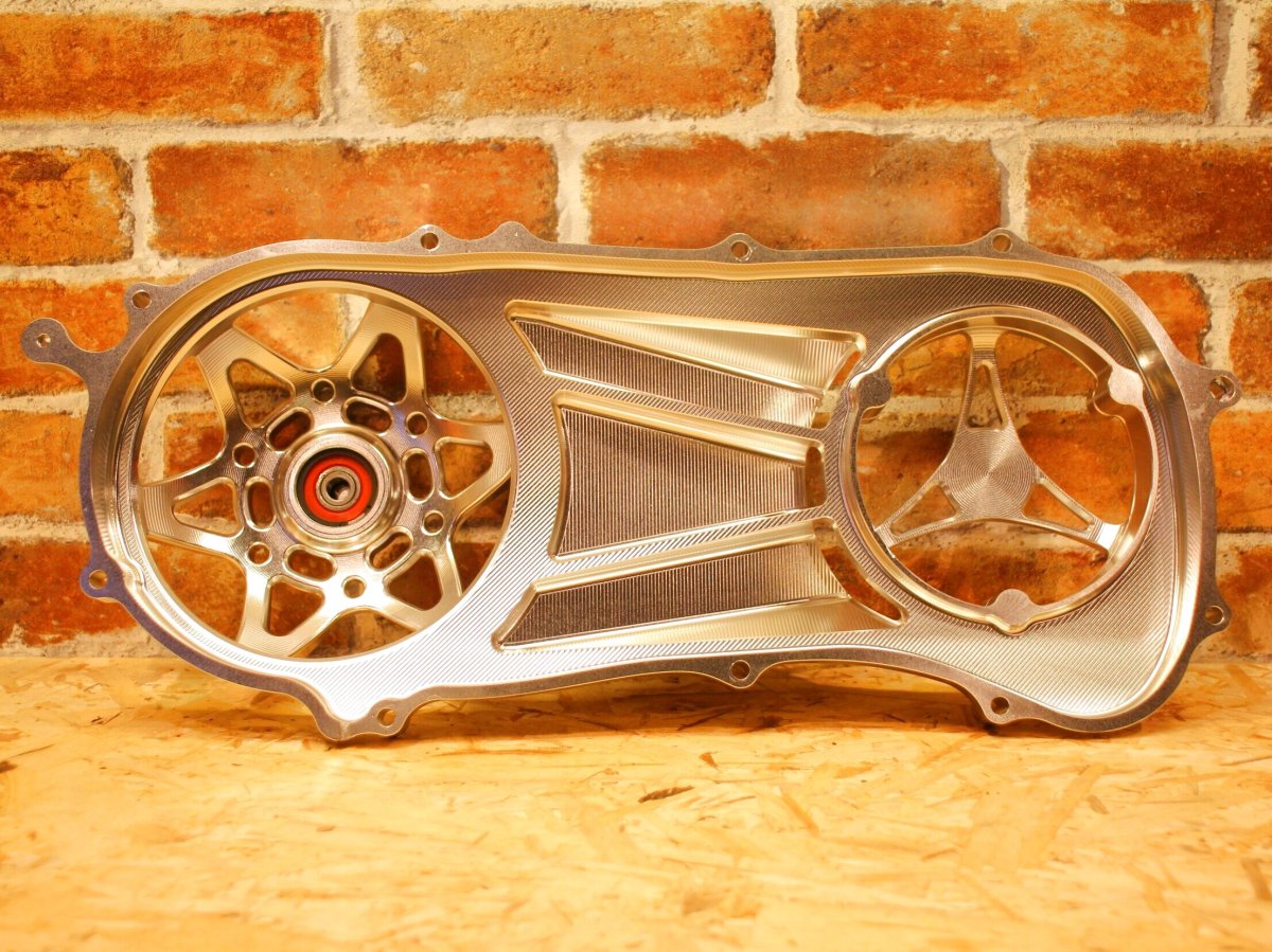 画像5: SCRK CNC削り出しクランクケースカバー [シグナスグリファス・2型NMAX125・3型BW'S125・X FORCE・FORCE2.0] (5)