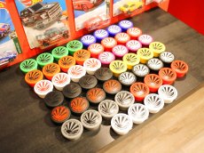 画像1: 新色追加！Partyup フレームサイドキャップ2個セット（13色） [シグナスX・グリファス・BW'S125・他]  (1)