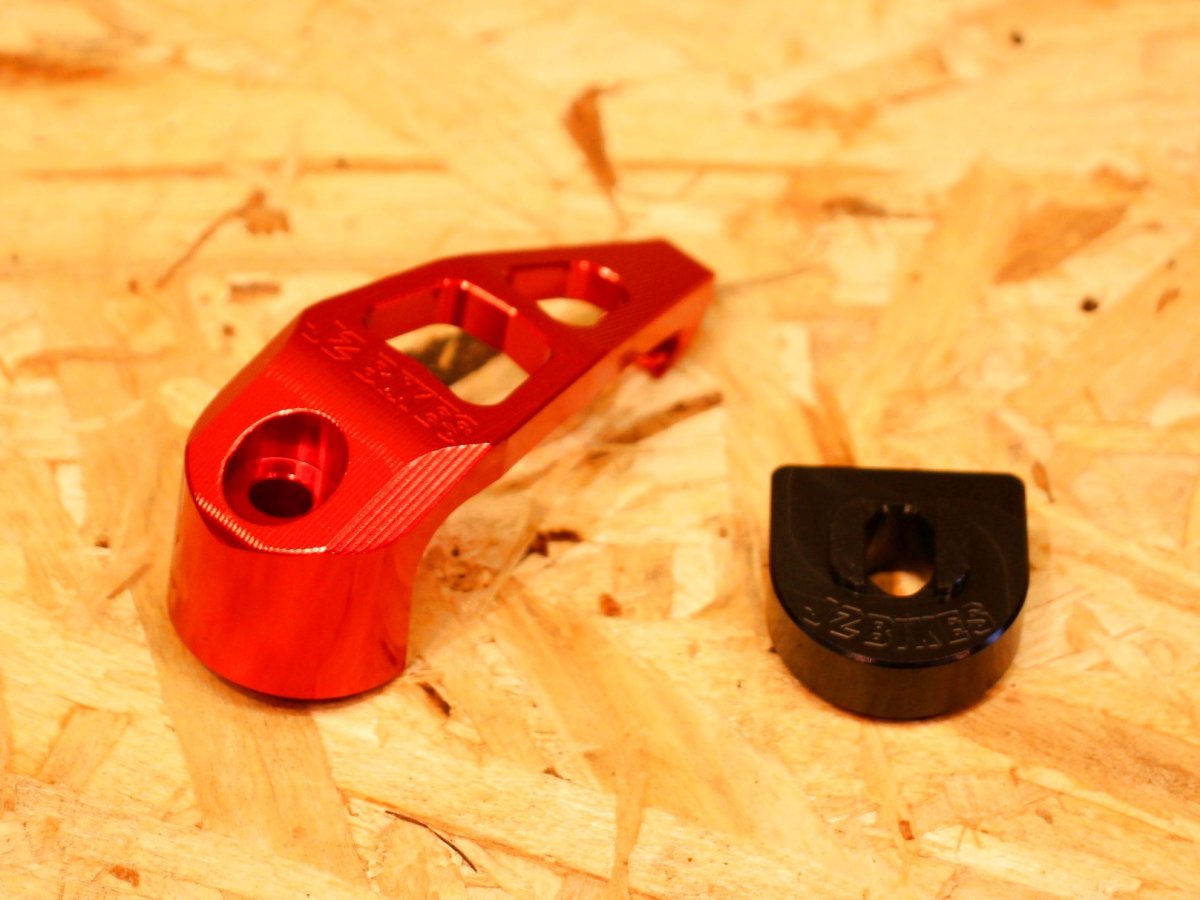 画像7: JZ BIKES アルミ削り出しコンビニフック（ブラック/ガンメタ/シルバー/ブロンズ/ゴールド/レッド/ブルー/グリーン/パープル）［1〜2型シグナスX］ (7)