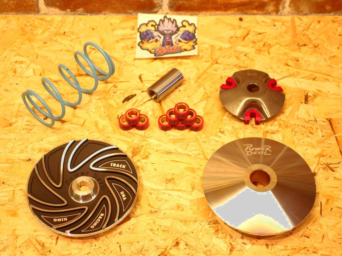 画像1: POWER DEVIL ハイスピードプーリー［シグナスグリファス・3型BW'S125・NMAX125/155・トリシティ125/155・X FORCE・FORCE2.0・AEROX155］ (1)