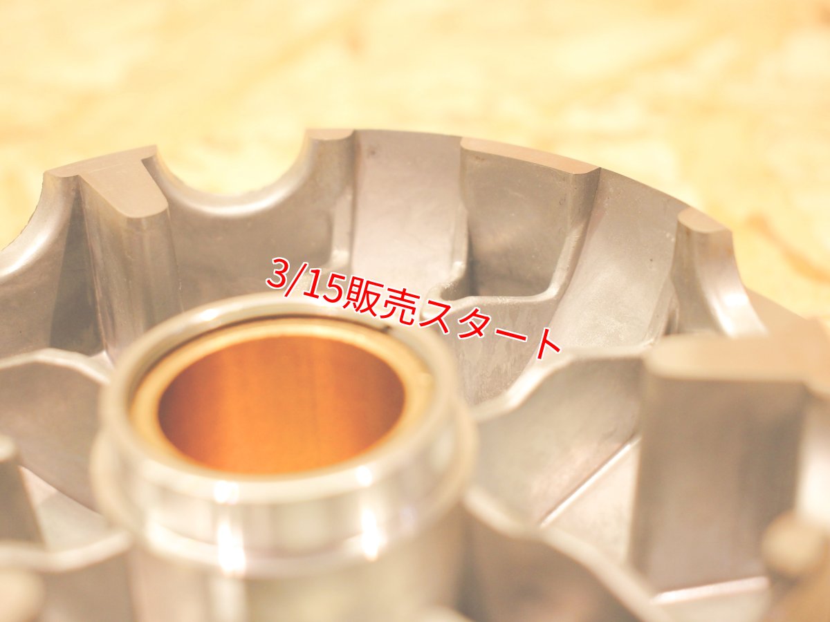 画像4: POWER DEVIL ハイスピードプーリー［シグナスグリファス・3型BW'S125・NMAX125/155・トリシティ125/155・X FORCE・FORCE2.0・AEROX155］ (4)