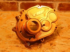 画像3: TRF CNCアルミ削り出しギアケース（ブラック/シルバー/ゴールド） [シグナスグリファス・3型BW'S125・2型NMAX125/155・X FORCE] (3)