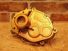 画像2: TRF CNCアルミ削り出しギアケース（ブラック/シルバー/ゴールド） [シグナスグリファス・3型BW'S125・2型NMAX125/155・X FORCE] (2)