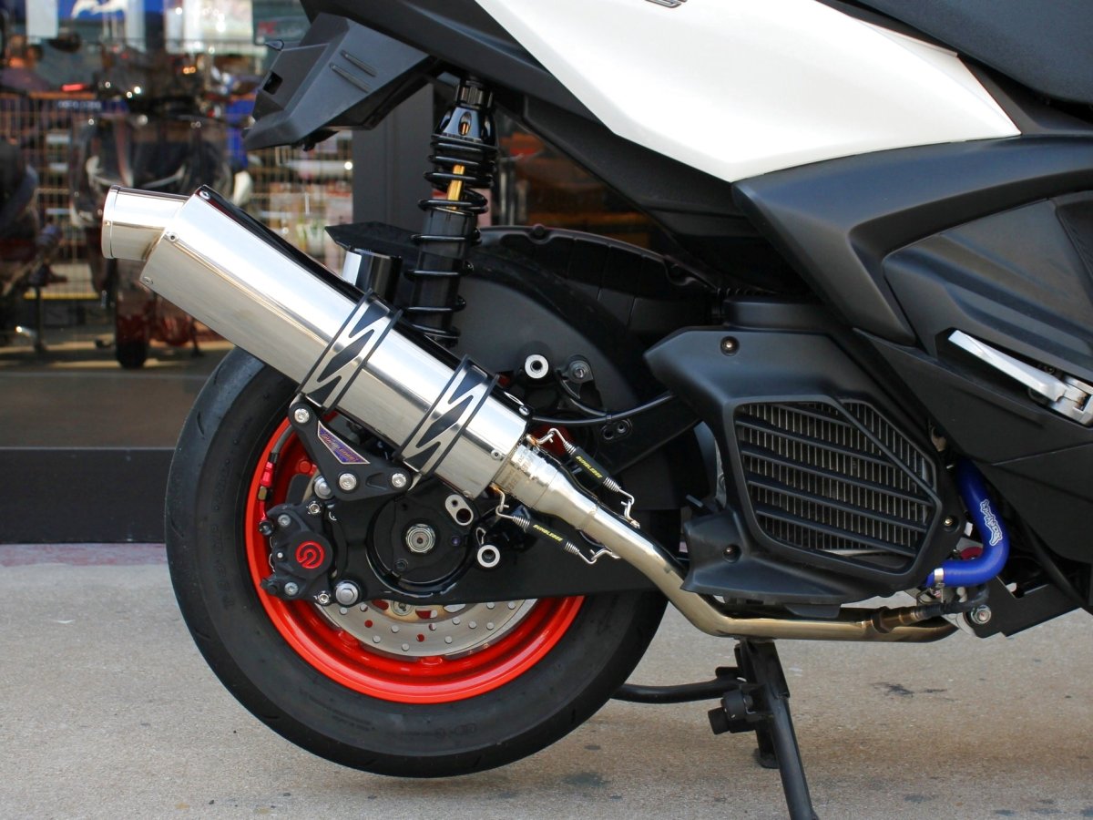 画像4: Bumblebee BT1ステンポリッシュ (125〜160cc/160cc以上/180cc以上/220cc以上) [シグナスグリファス・3型BW'S125・2.3型NMAX125・X FORCE・FORCE2.0] (4)