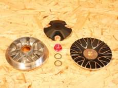 画像1: WF ハイスピードプーリー 大改（ピンク/ブラック）［シグナスX・BW'S125］ (1)