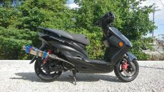 画像3: T-TECH レーシングマフラー (125用/150〜170cc/180cc〜230cc)[1〜3型シグナスX/4.5型シグナスX] (3)