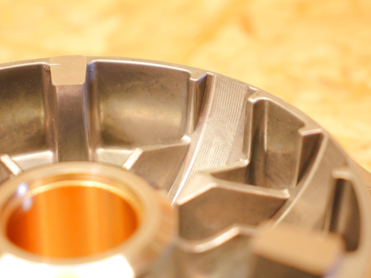 画像4: SCRK ハイスピードプーリーキット3.0版 ガイド切削モデル［シグナスグリファス・7型シグナスX・3型BW'S125・NMAX125/155・トリシティ125/155・X FORCE・FORCE2.0・AEROX155］ (4)