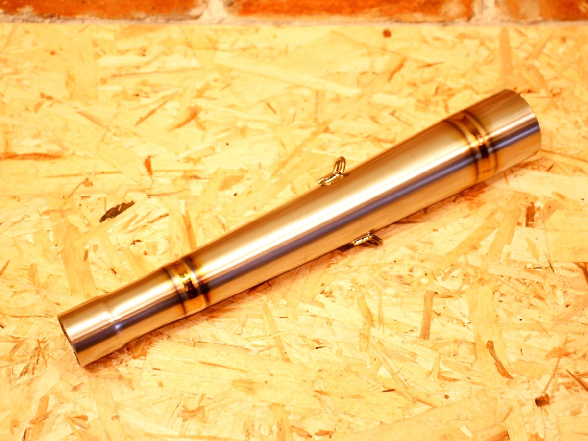 画像2: T-TECH チタンテールパイプ (150〜170cc/180cc〜230cc)[1〜5型シグナスX] (2)
